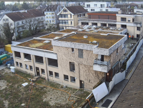 Rückbau der alten Gemeindeverwaltung. Schritt für Schritt