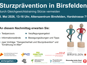 Sturzprävention: Sicher unterwegs im Alltag.